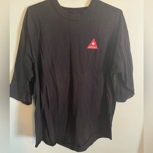 Mens Asphalt Yacht Club Graphic Logo Baseball Tee Shirt